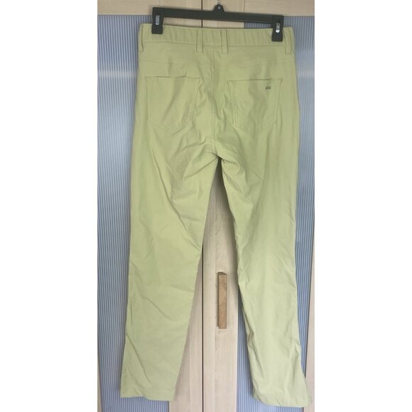 Stio Women Utility Pants Green Sz 6 Mid Rise Ankle Zipper Outdoor Hiking Travel - Picture 5 of 6